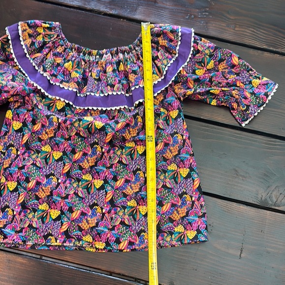 Vibrant Purple Butterfly Dance Costume - Picture 8 of 9